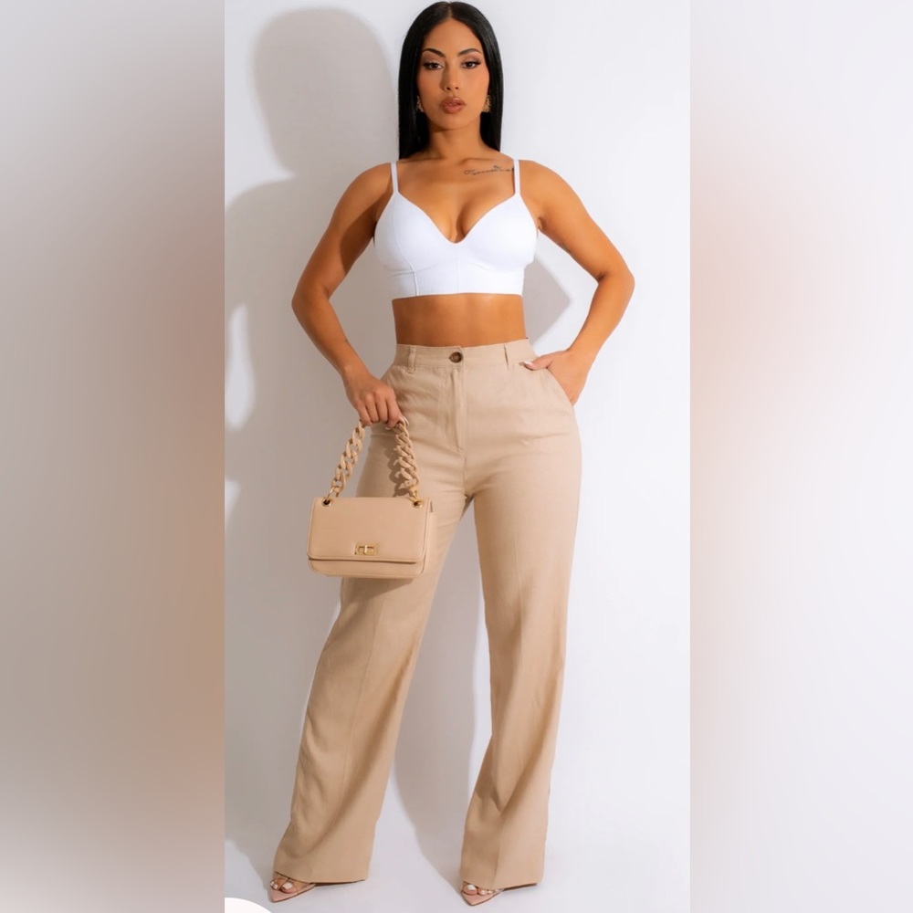 💕 Diva Boutique Day Dreaming Linen Pants 💕